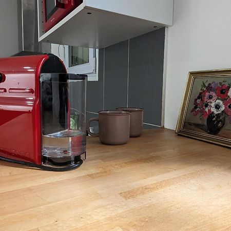 Studio Jaures - Equipped Studio Near Paris With Private Bathroom 몽트루즈 외부 사진
